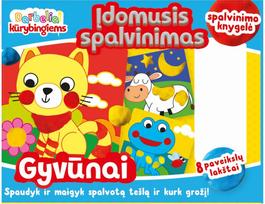 Įdomusis spalvinimas. Gyvūnai - Nėra Autoriaus