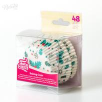 „FunCakes“ popierinės keksiukų formelės „Amalo lapas“, 48 vnt.