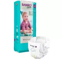 Sauskelnės BAMBO NATURE EKO 4 7-14 kg