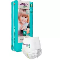 Sauskelnės BAMBO NATURE, 5 dydis 12-18 kg