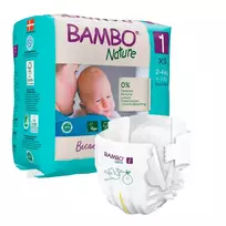 Sauskelnės BAMBO NATURE EKO 1 2-4 kg