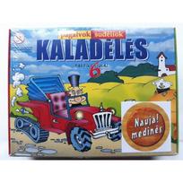 Medinės kaladėlės "Pagalvok ir sudėliok"