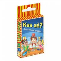 Mini stalo žaidimas KAS AŠ?