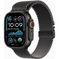 Apple Watch Ultra 2 GPS + Cellular, Titanium, Black Milanese Loop (L) - 49mm  MX5V3EL/A