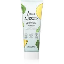 Oriflame Love Nature Organic Aloe Vera & Pineapple drėkinamasis valomasis gelis 125 ml