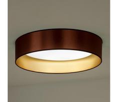 Duolla - LED lubinis šviestuvas ROLLER LED/24W/230V diametras 45 cm varis/auksas