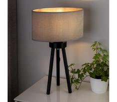 Duolla - Stalinis šviestuvas OVAL 1xE27/15W/230V diametras 30 cm pilka