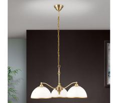 Orion LU 1838/3 - Sietynas, kabinamas ant grandinės OLD LAMP 3xE27/40W/230V balta/žalvaris