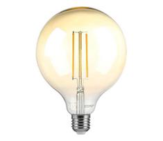 LED pritemdoma elektros lemputė FILAMENT G125 E27/8W/230V 2200K
