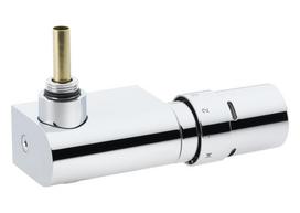 Termostatinis elementas Danfoss VHX, RTX Mono kampinis, chromuotas