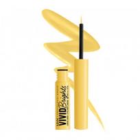 NYX Professional Makeup Vivid Brights Colored Liquid Eyeliner Akių apvadas, 03 Had Me At Yellow