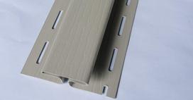 PVC sujungimo profilis S 18 SIDING BOR, Ilgis 3,81 m, smėlio spalvos