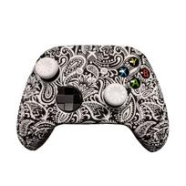 Silikoninė apsauga Xbox Series pulteliui Baltai Juoda