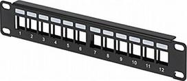 PATCH PANEL KEYSTONE PP10-12/K 10 "