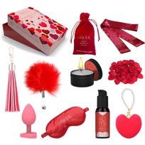 Dream Toys Amour The Hearts Of Love Happy Heart Kit erotinių priemonių rinkinys 10 vnt.