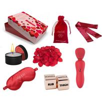 Dream Toys Amour The Magic Of Love Wonderful Wand Kit erotinių priemonių rinkinys 7 vnt.