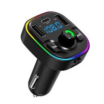 Fm moduliatorius G47 USBx2 USB-C 12-24V, Bluetooth, TF, USB