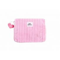 Babe Universe Baby Pink Laptop Sleeve Rankų darbo nešiojamojo kompiuterio dėklas, Pink