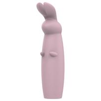 Nude Hazel - klitorio vibratorių su kiškučiu - vibruojantis - violetinis