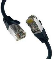 Efb Elektronik M-Cab CAT8.1 Juodas 7.5M PATCH CORD/RJ45 S/FTP LSZH 40GBIT CU LAN