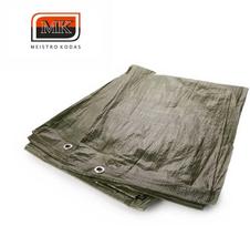 Apsauginis tentas, žalias - 3 x 5 m, 90 g/m2