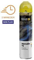 Mercalin žymėjimo purškiklis 600 ml - TS geltonas, skirtas asfaltui, betonui, žolei, žvyrui ir kt.
