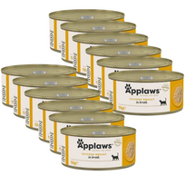 Applaws Cat Vištiena ir sūris 12x156g