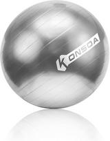 Gimnastikos kamuolys YogaBall, pilkas, 55 cm