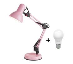 Brilagi - LED Stalinė lempa ROMERO 1xE27/10W/230V rožinė