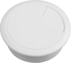 Unica system+ Cable grommet Ø60mm, white INS61214 | 3606489820985