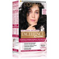 L’Oréal Paris Excellence Creme plaukų dažai atspalvis 200 True Darkest Brown 1 vnt.