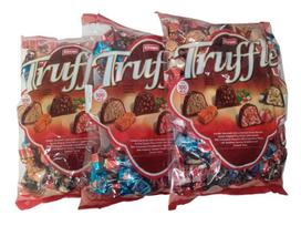 Šokoladiniai saldainiai Triufelių asortimentas, 1kg x 3 vnt.