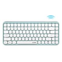 „Ajazz 308i Bluetooth“ klaviatūra, apvali, 10 m „Bluetooth“ jungtis, 84 klavišai, skirti „Windows 2000“, žalia