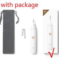 Xiaomi Mijia Original H30 Soocas nosies plaukų kirpimo mašinėlė antakių ausų plaukų skustuvas Sharp Blade vandeniui atsparus IPX5 švarus įrankis vyrams, moterims H30 Nose Hair Trimmer balta