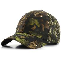Vyriškos beisbolo kepuraitės kamufliažinė kepurė lauko treniruotėms Camo armijos kepuraitė vyrams Bone Dad Hat 56-60 cm žalia