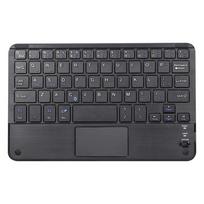 Belaidė BT 3.0 klaviatūra 59 klavišai Ultraslim Mini BT klaviatūra su jutikliniu kilimėliu Palaikoma Android Windows juoda