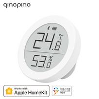 XIAOMI Qingping Cleargrass Bluetooth termometras Higrometras H versija Temperatūros drėgmės jutiklis palaiko Apple HomeKit balta