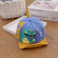 Animacinio filmo kepurė Dinozaurams Kūdikių kepurė Minkšta kūdikių berniukų mergaičių beisbolo kepurė Vaikų kepurė Vaikams Snapback Skrybėlė vaikams nuo saulės paplūdimio kepurė Kapotas mėlyna