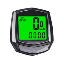 Dviračio spidometras, dviračio spidometras Dviračio odometras su LCD ekranu, tikslus spidometras juoda