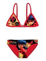 Vaikiškas maudymosi kostiumėlis - Bikini - Miraculous 4ans raudona