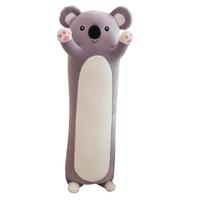 Minkšta pliušinė pagalvė Panda Koala formos pliušinis įdarytas žaislas ilgas apsikabinantis pagalvė Miela sofos pagalvė 90cm Type 2