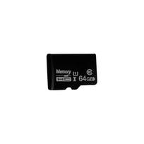 64GB Micro SDXC UHS-I kortelė didelės spartos Micro SD Flash atminties kortelė TF kortelė išmaniesiems telefonams, Android juoda