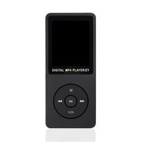 MP3 grotuvas 64GB muzikos grotuvas 1.8    ekranas nešiojamas MP3 muzikos grotuvas su FM radijo balso įrašu juoda