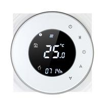 5A programuojamas vandens šildymo valdiklis, temperatūros reguliatorius, termostatas, jutiklinis LCD ekranas su balta