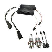 2vnt 20W LED Angel Eyes Halo Ring Marker lemputės keitimas BMW E87 E39 M5 M6 E83 X3 E60