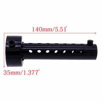 1 vnt universalus duslintuvas motociklo žudiko duslintuvas išmetimo reguliuojamas DB triukšmo pašalintuvas juodas 60 mm 48 mm 45 mm 42 mm 35 mm 140X35mm