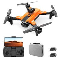 Nuotolinio valdymo dronas su Daul kamera 4K optinio srauto padėties nustatymo kliūčių išvengimo 5GWIFI FPV 2 battery juoda