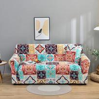 Elastic Sofa Covers For Living Room Spandex Chair Couch Cover Sofa Slipcovers Slip -Resistant From Dogs Pets Kids Home Decor 1-Seat 90-140cm