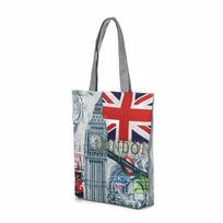 London Big Ben Canvas Tote Casual Beach Bags Women Shopping Bag Handbags A