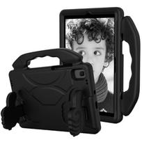 Sagit Kids EVA stovo dėklas, skirtas Galaxy Tab A8 SM-X200 SM-X205 dėklui 10,5 colio Thumbs planšetinio kompiuterio dėklas One Size juoda